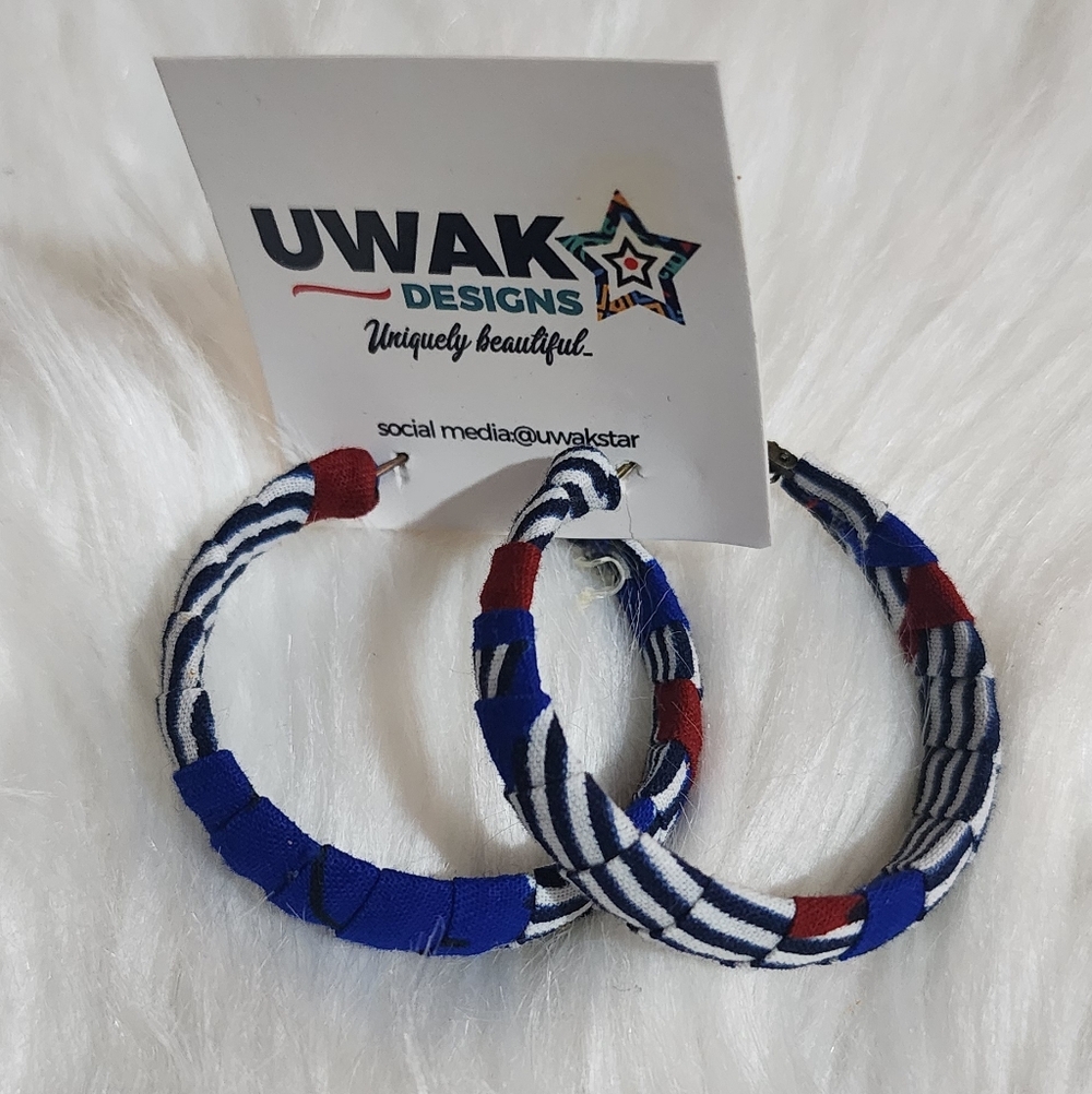 Handmade Ankara(African print) earrings